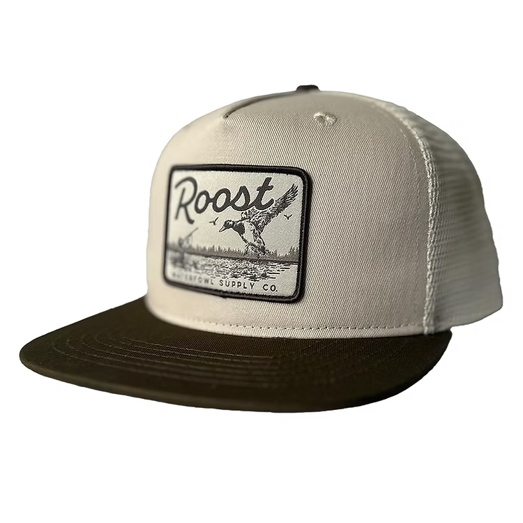 Roost Brown Bill Logo Patch Hat (RH-R-146)
