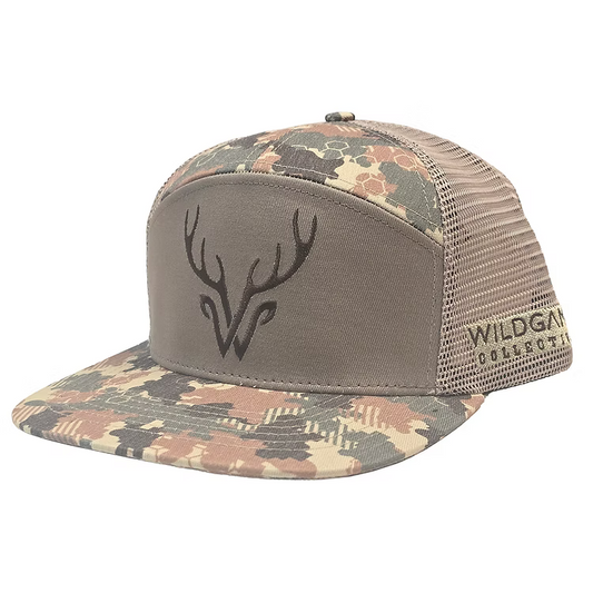 WILDGAME 7 Panel Camo Hat (RH-W-15)