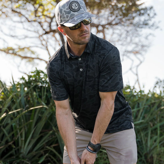 Performance Polo - Black Camo PP-BLKC