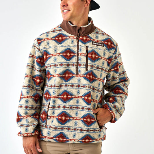 Mountain Fleece Sherpa - Quarter Zip - Arizona Aztec AAZQZ