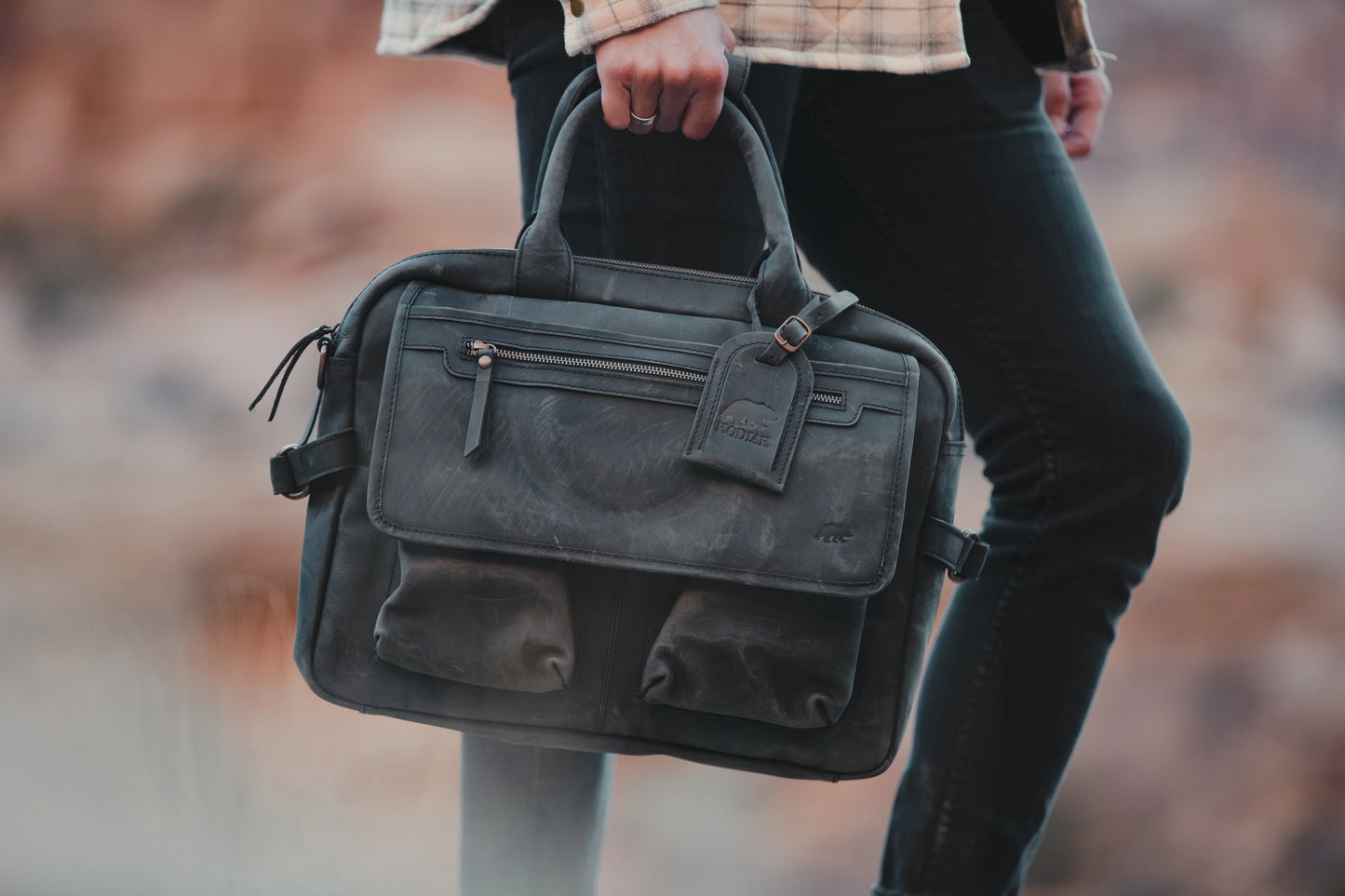 LIMITED EDITION - Yukon Pilot Bag Charcoal Gray