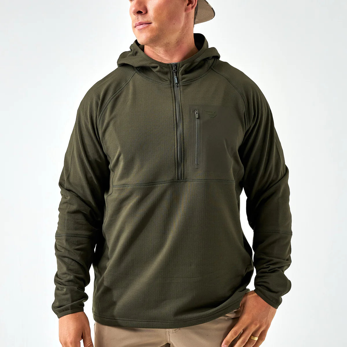 Blaze Tech Quarter Zip - Mallard Green BTQZ-MG