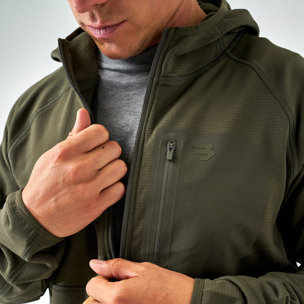 Blaze Tech Quarter Zip - Mallard Green BTQZ-MG