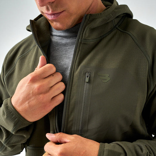 Blaze Tech Quarter Zip - Mallard Green BTQZ-MG