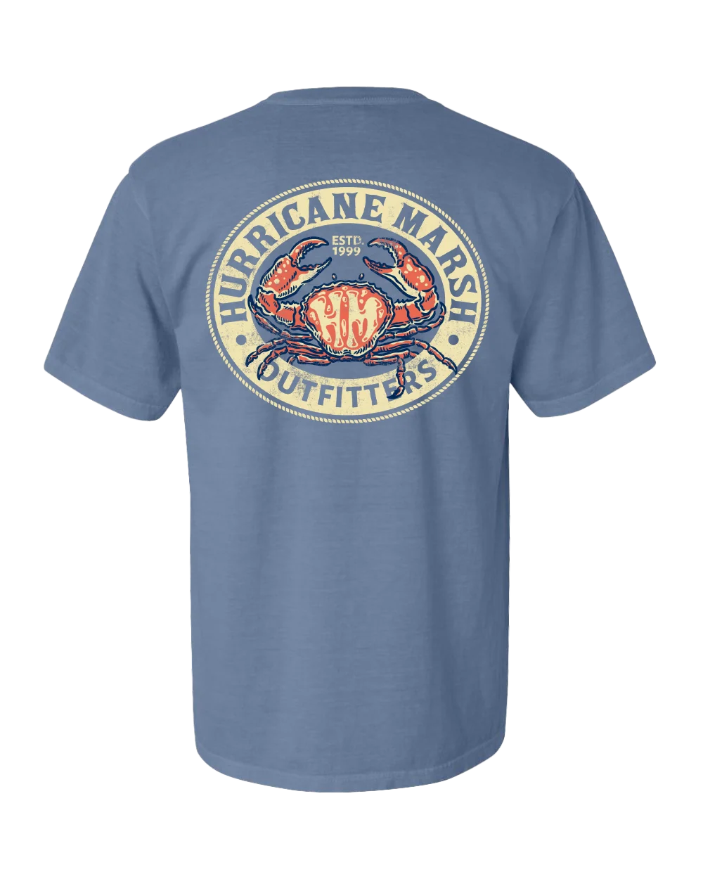 CN347 Hurricane Marsh -The Coastal Crab Tee