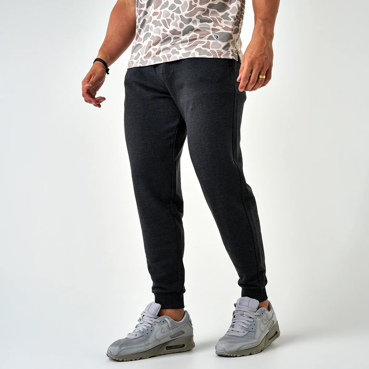 Fleece Jogger - Heather Black FJ-BLK