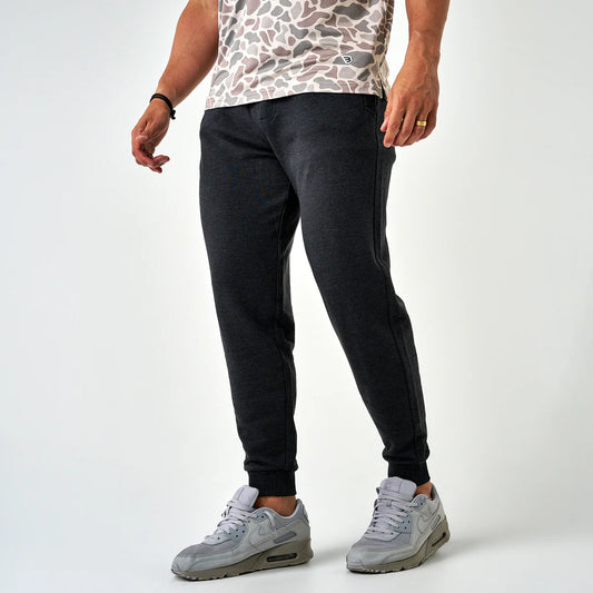 Fleece Jogger - Heather Black FJ-BLK