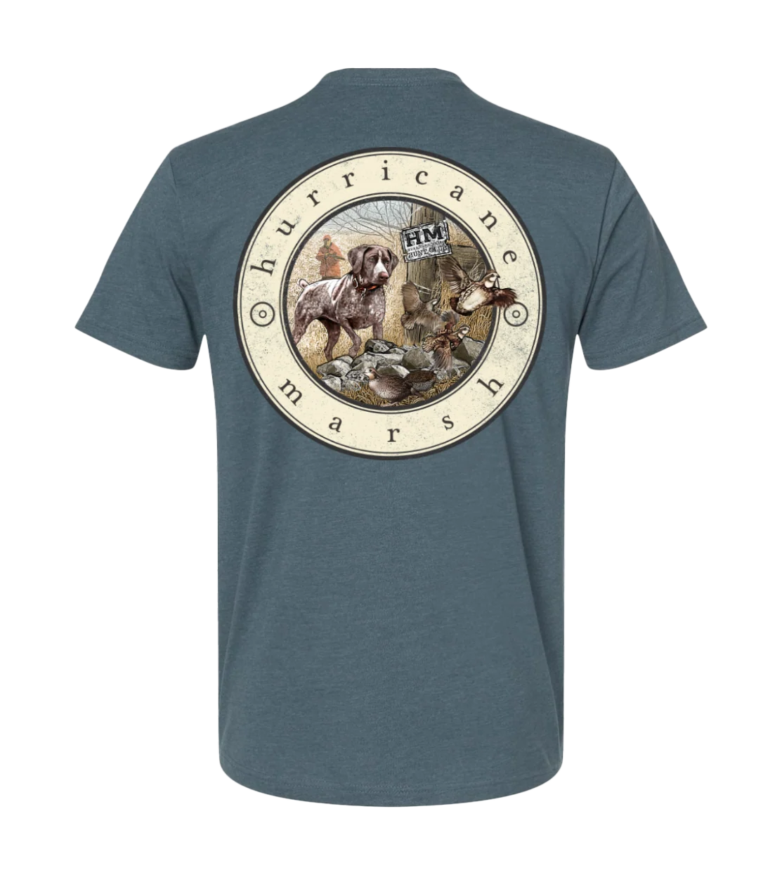 CO415 German short hair -HM Uncle Marvin Tee - Blue