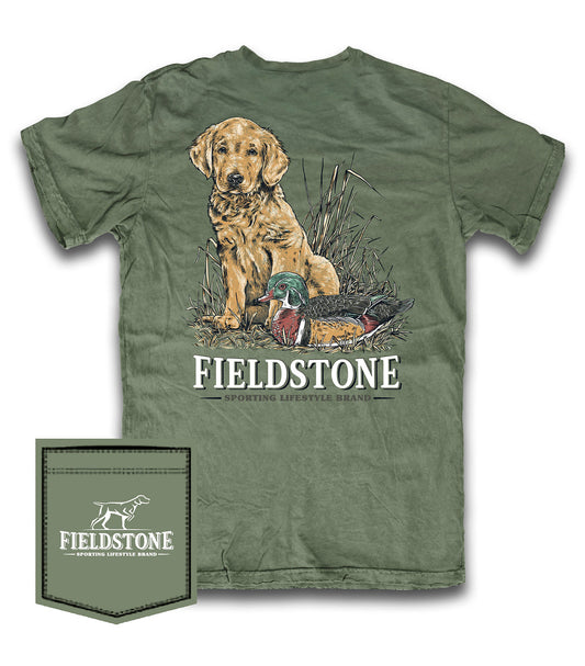 Fieldstone Youth Retriever Puppy and Duck