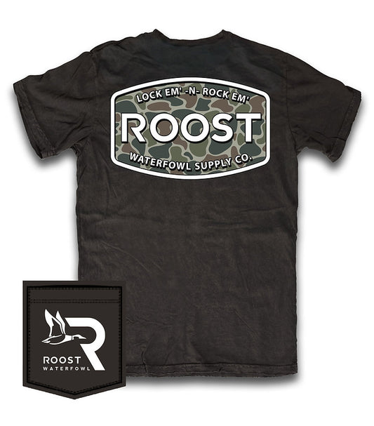 Roost Camo Logo Tee