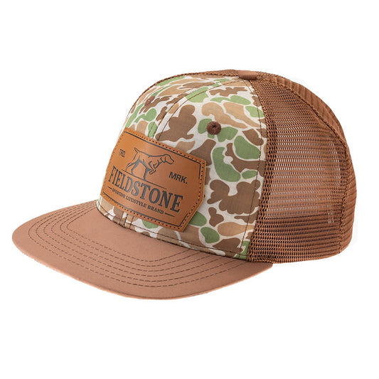 Old School Brown Bill Hat