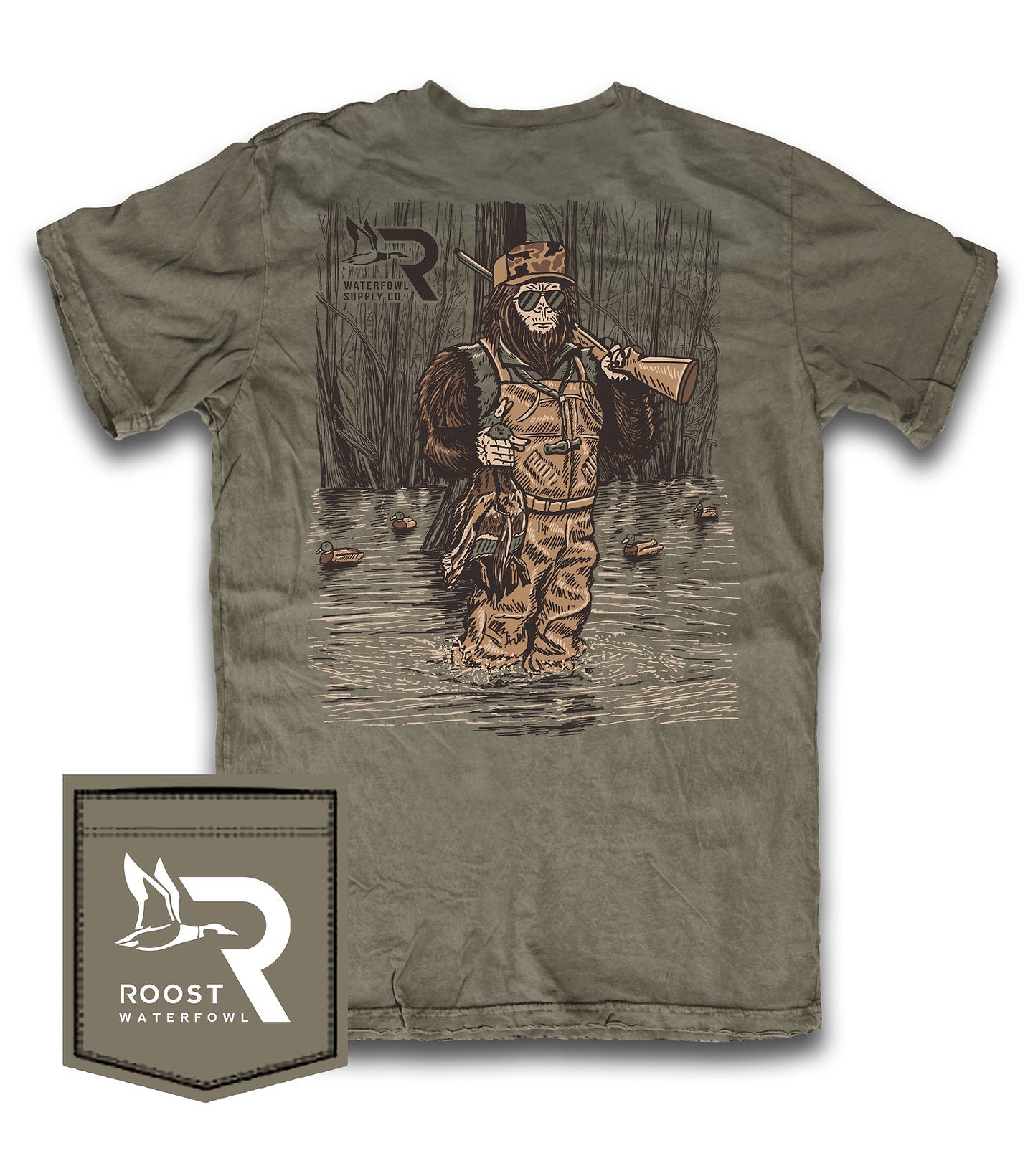 Roost Sasquatch Tee