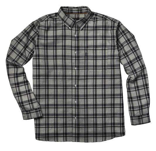 Tindall Dress Shirt: Heather Black 3635