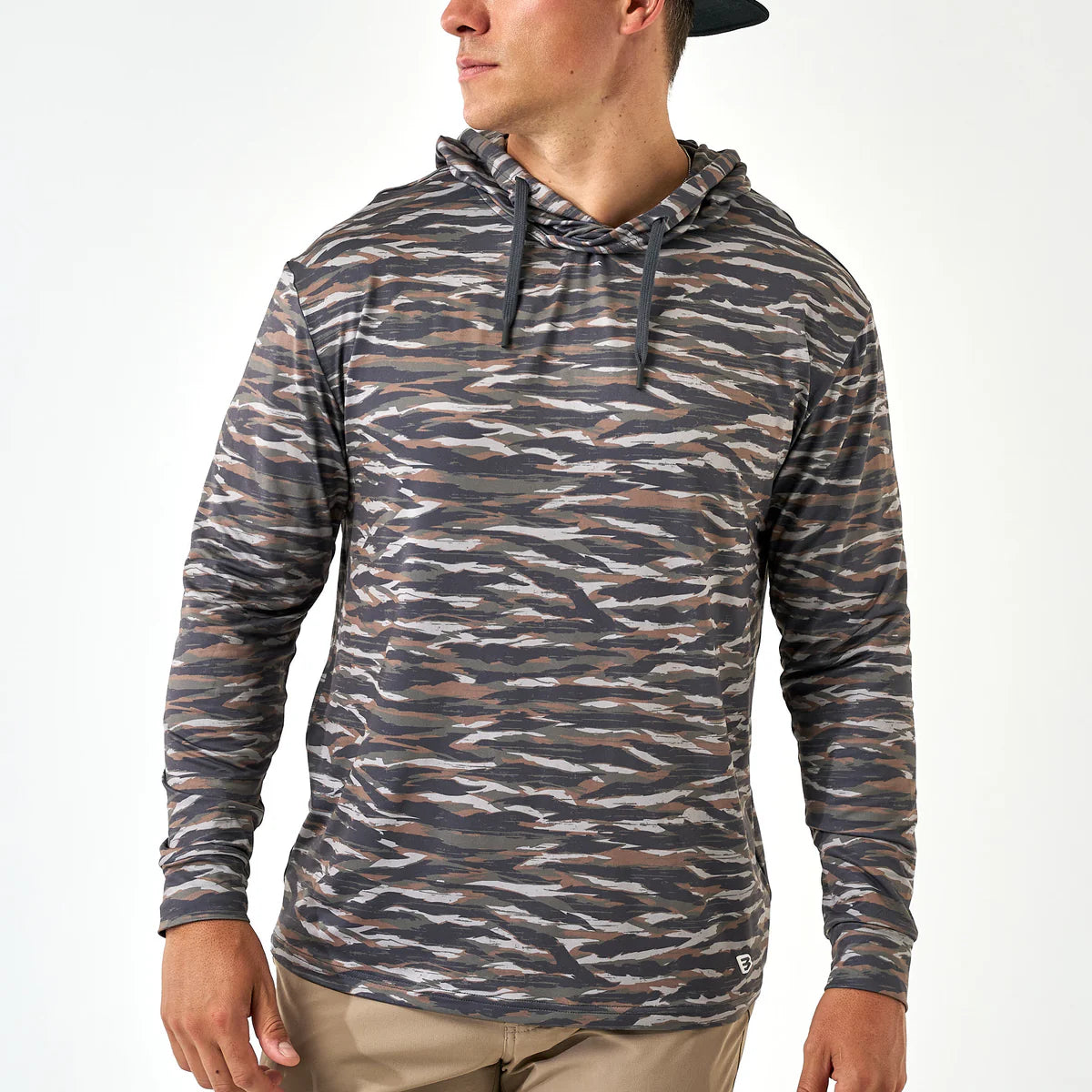 Performance Hoodie - Tiger Stripe Camo - Wetland PH-TSC-WET