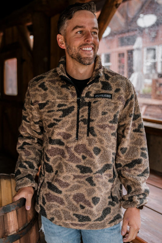 Sherpa - Quarter Zip - Rocky Mountain Camo RMQZ