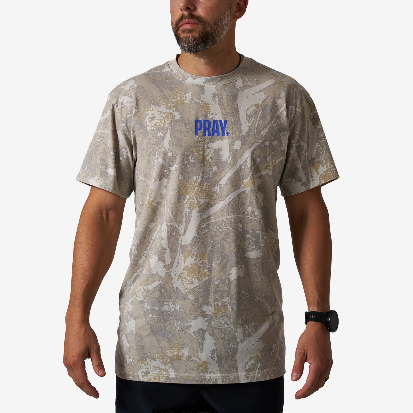 VWT-PRAY-DFTC Vintage Washed Tee - PRAY - Drifter Camo