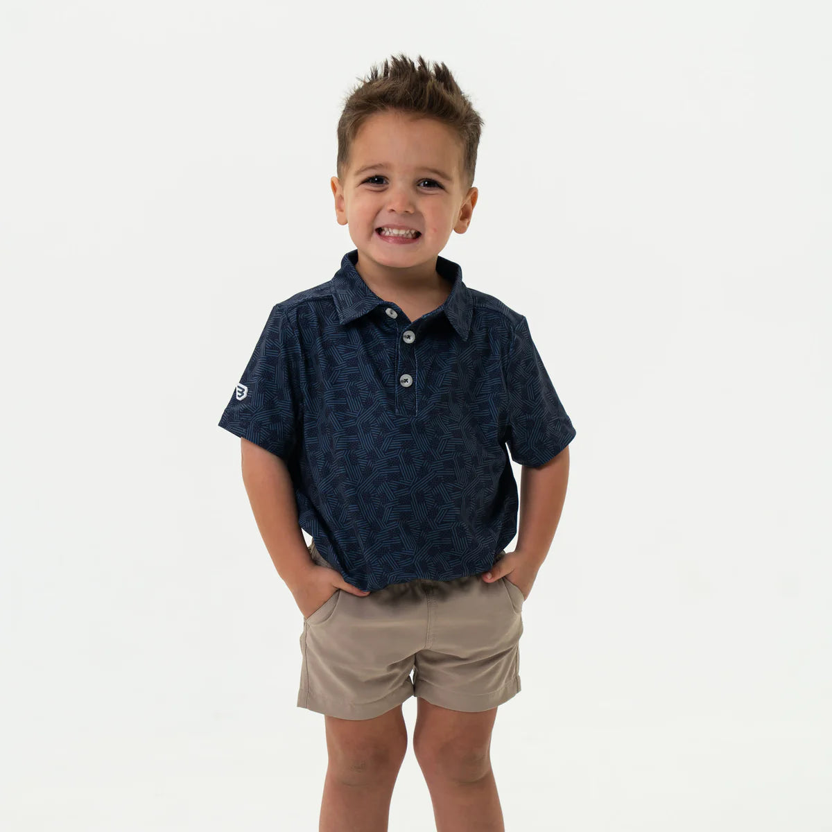 Youth Polo - Stars and Stripes Navy Y-PP-SASN