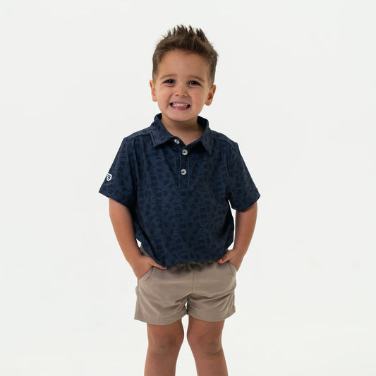 Youth Polo - Stars and Stripes Navy Y-PP-SASN