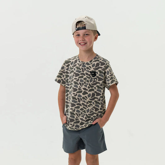 Youth Classic Deer Camo SS Tee - Flying B Y-SST-CDC25