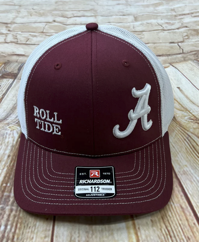 Roll Tide Split "A" Puff