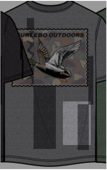 Youth MALLARD DUCK STAMP - SS - DARK HEATHER GREY