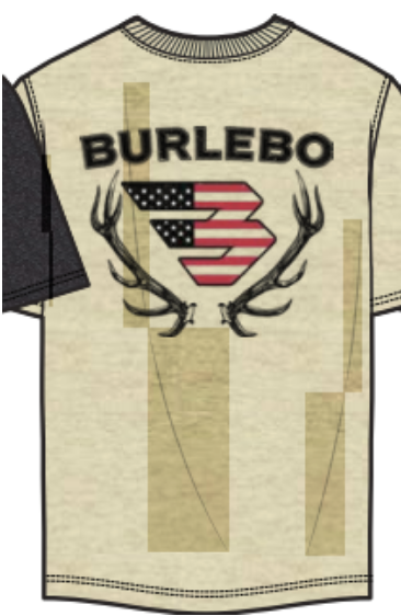 ELK HORN LOGO - OATMEAL SST-EHL-OAT