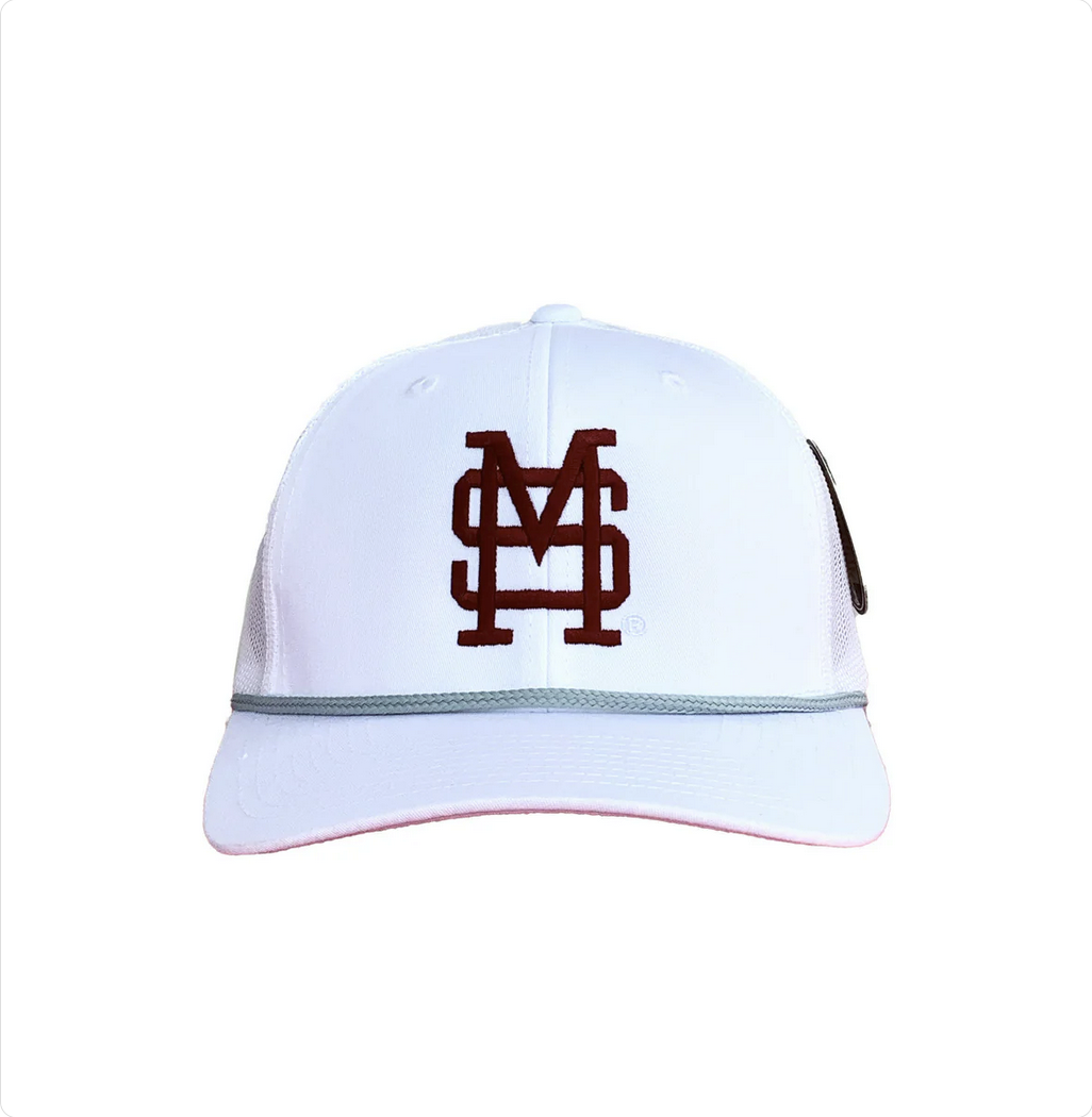 MS State Baseball Logo 6 Panel Rope 012