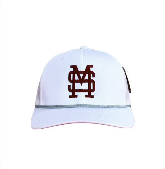 MS State Baseball Logo 6 Panel Rope 012