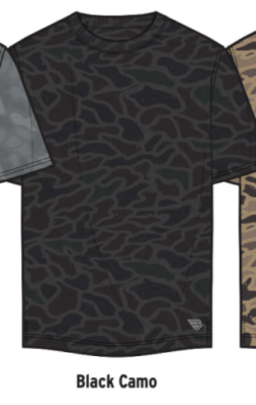 Go TO tee Black Camo GTT-BLKC