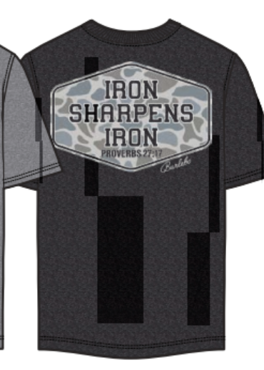 IRON SHARPENS IRON - HEATHER BLACK SST-ISI-HB