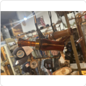 Mallard duck call osage orange wood single reed echo
