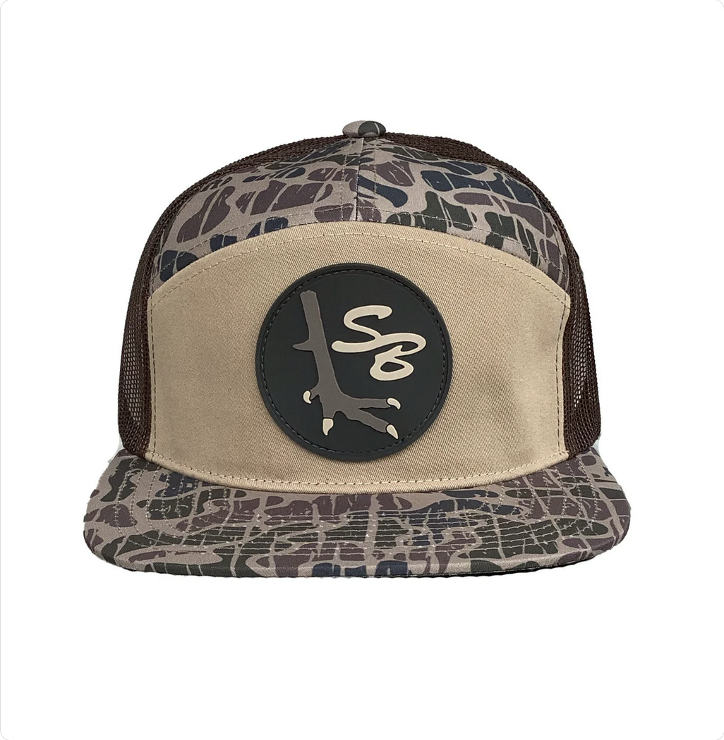Turkey Foot SB 7P PVC PATCH Stone Creek Vein Camo 055