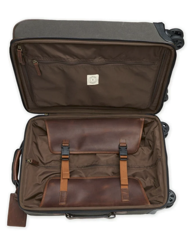 Canvas Wheeled Carry-On Bag Tom Beckbe