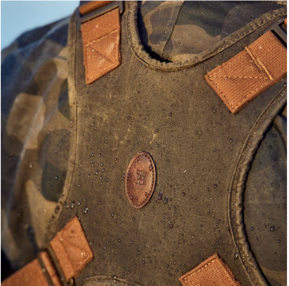 Waterfowl Strap Vest Tom Beckbe um067rbs   Rye Brown