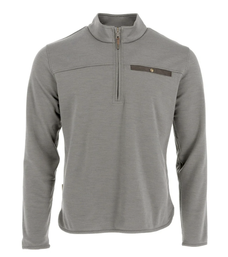 Tucker Fleece Quarter Zip Tom Beckbe Greystone ml020gss
