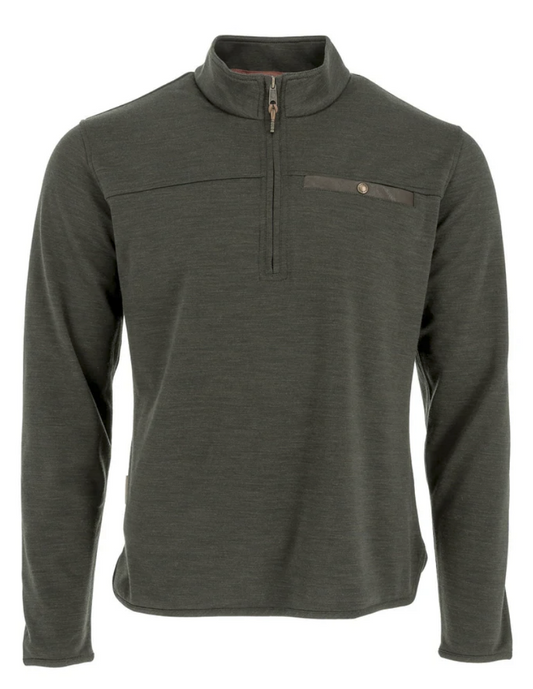 Tucker Fleece Quarter Zip Tom Beckbe Peat ml020pgs
