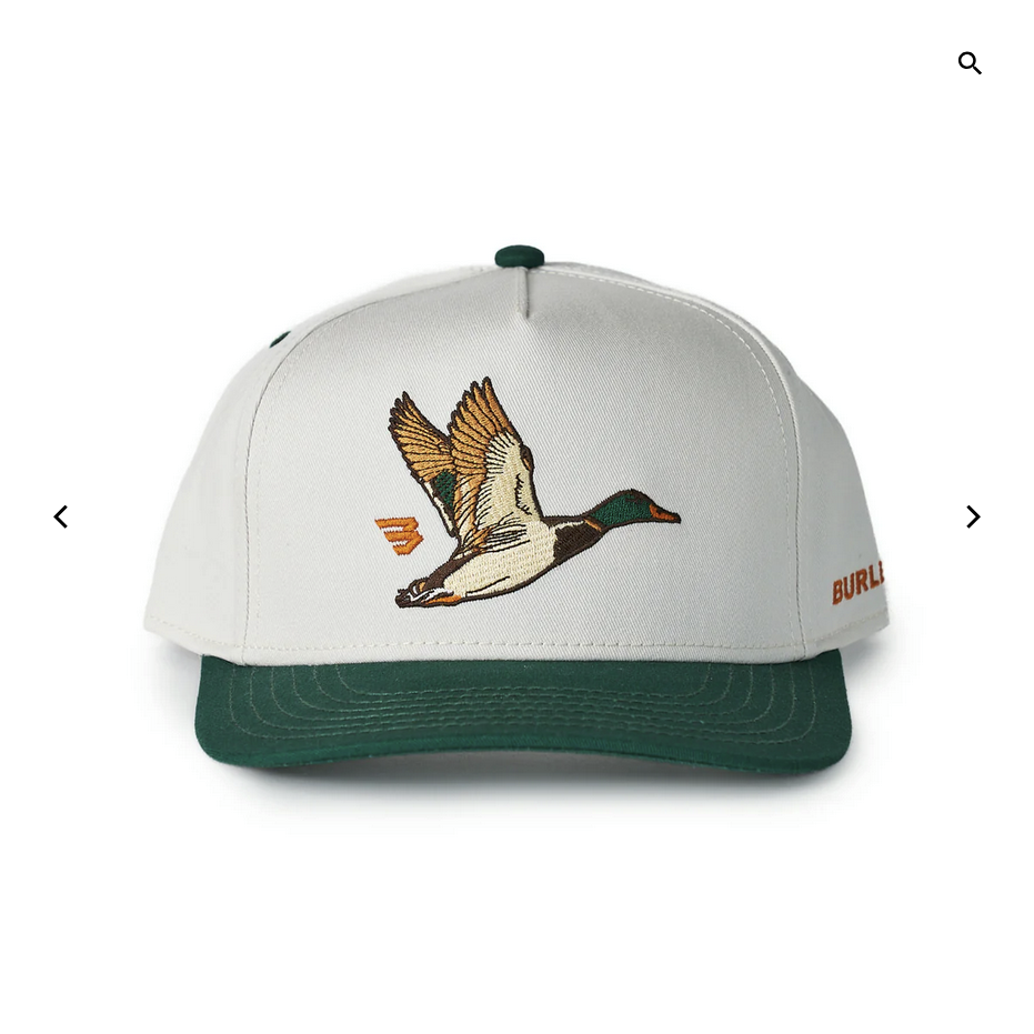 Cap - Flying Duck - Cream & Green C FLYDK G