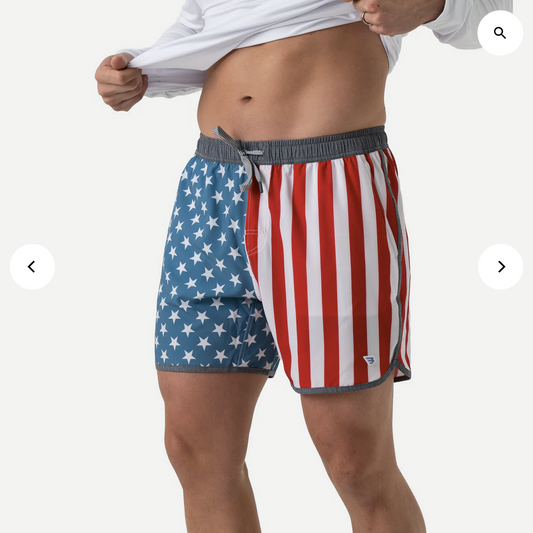 Swim Trunk - Throwback USA ST-TBUSA