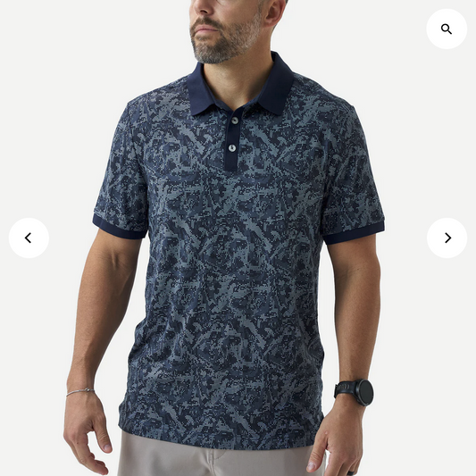 Ringer Performance Polo - Digi Camo - Navy PBC-DIGC-NVY