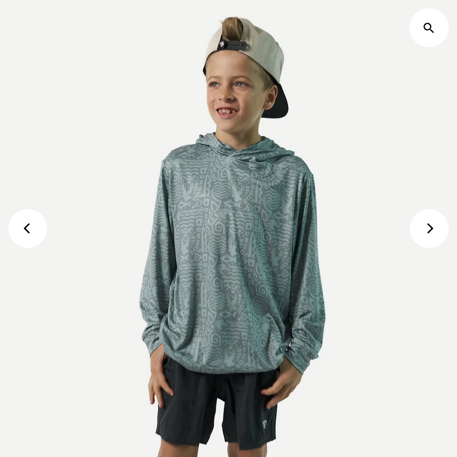 Youth Performance Hoodie - Mayan Outdoors - Sage Y-Ph-MO-SGE