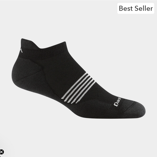 Men's Element No Show Tab Lightweight Running Socks 1116 black