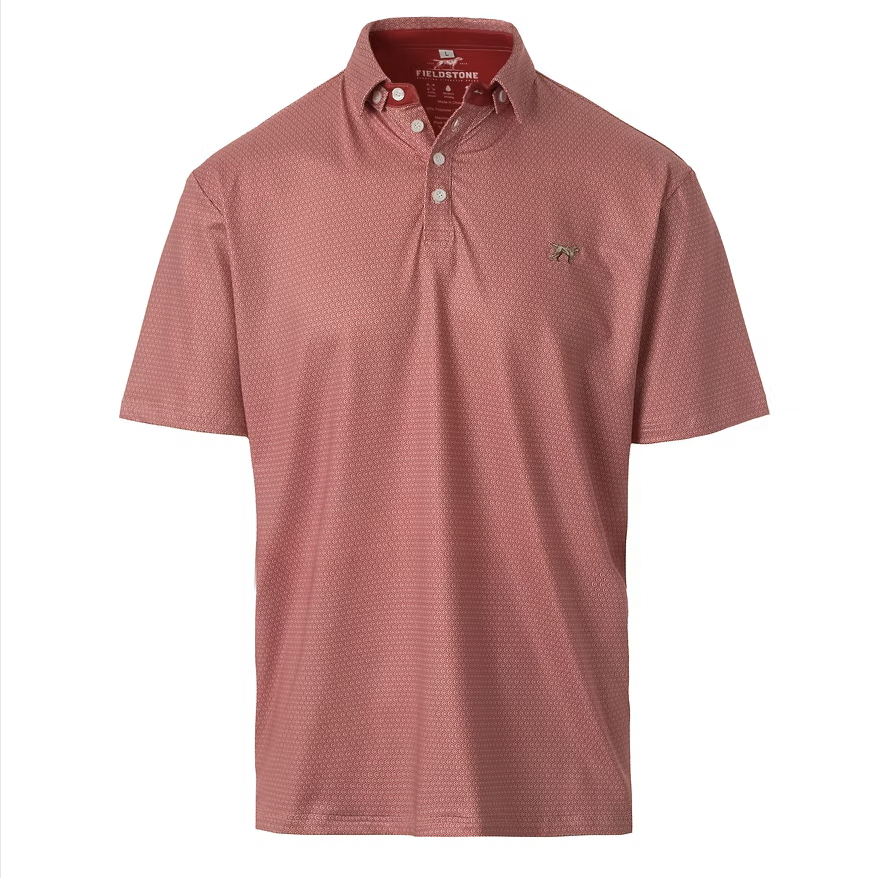 Y-R702 Diamond Polo (702) Youth Polo Red