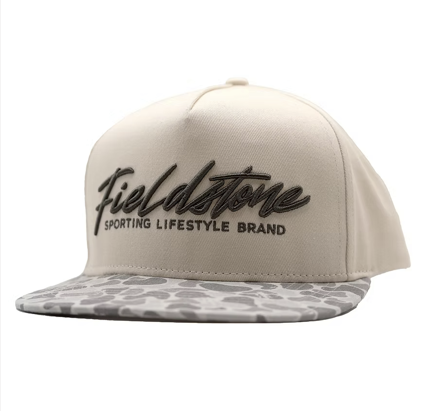 Youth Canvas Marsh Camo Bill Hat (RH-218Y)