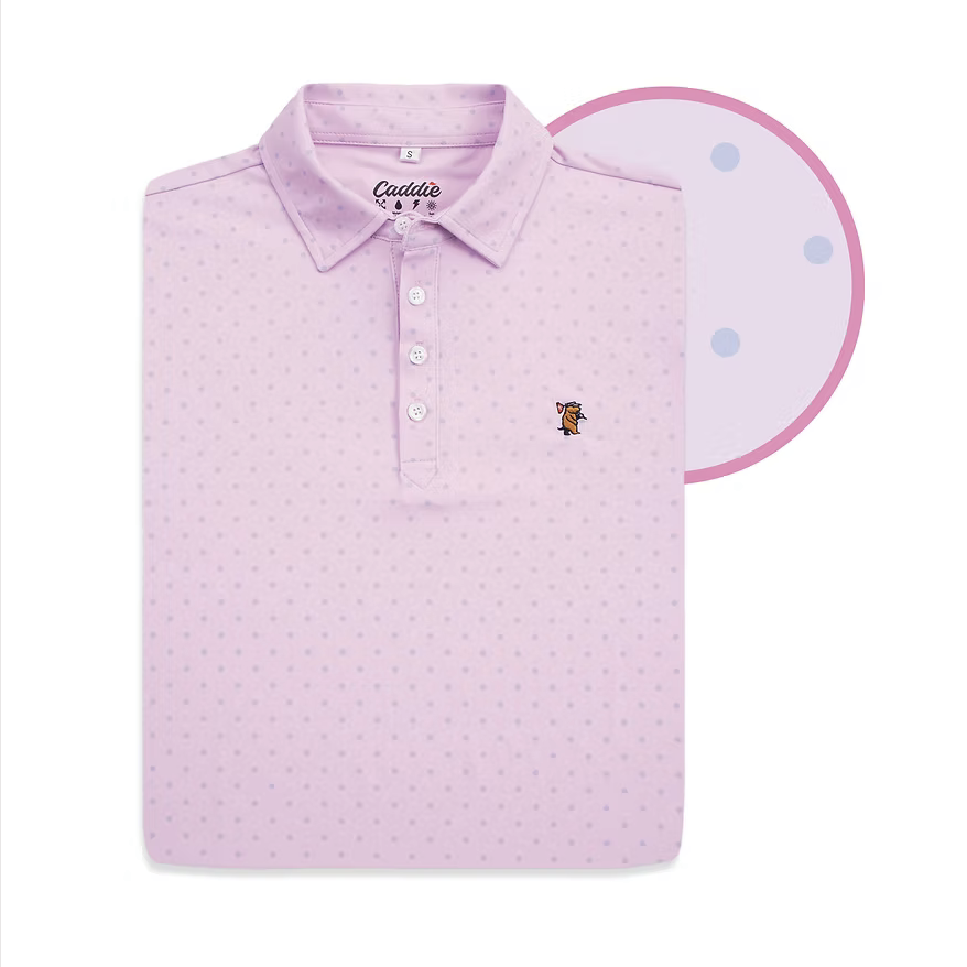 RC-129 Caddie Pink Lotus Polo