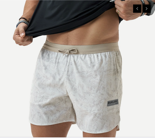 Training Short RUNS-DIGC-IVR - Digi Camo - Ivory