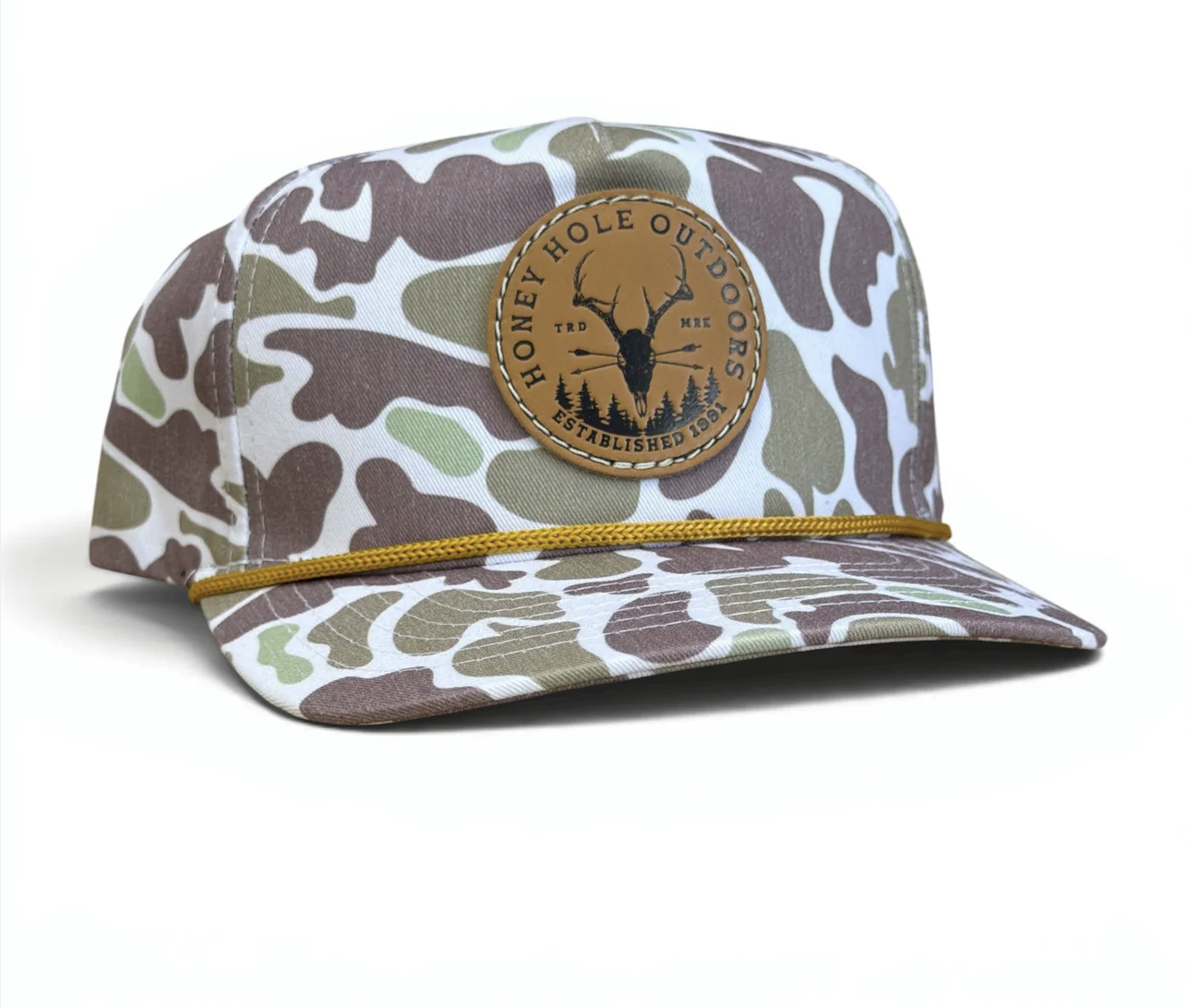 Twill Rope Hat - Leather Deadshot Honey Hole