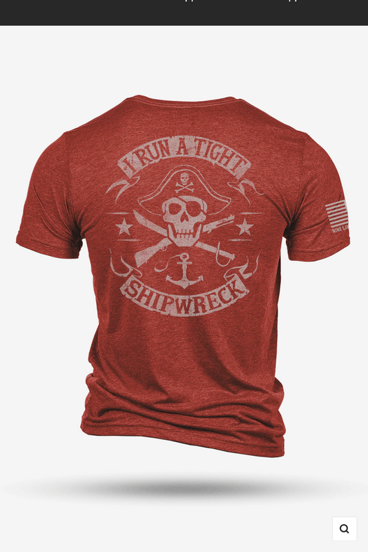 Ship Wreck - T-Shirt Red