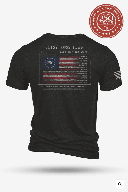 Betsy 250th - T-Shirt Black