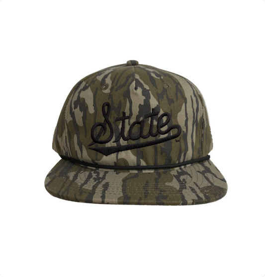 State Script Rope Cap Bottomland