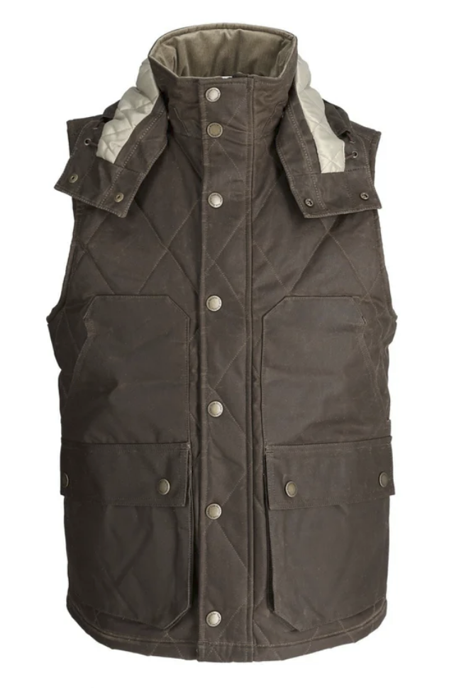 Fowler Vest Rye Brown Tom Beckbe mo020rbs